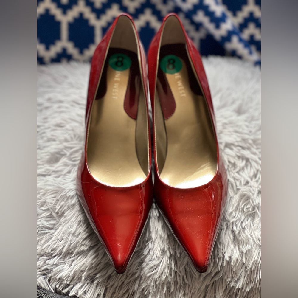 Nine West brown heels